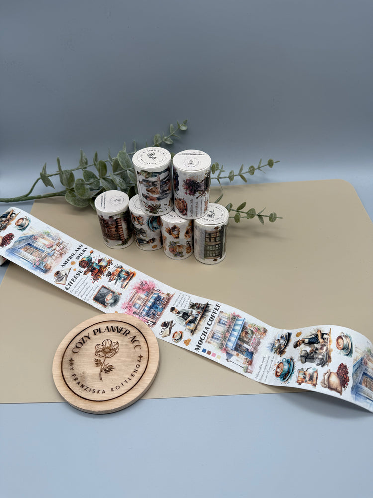 Washi Tape - Coffee Diary