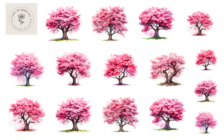 Sticker Sheet -Sakura Vibe