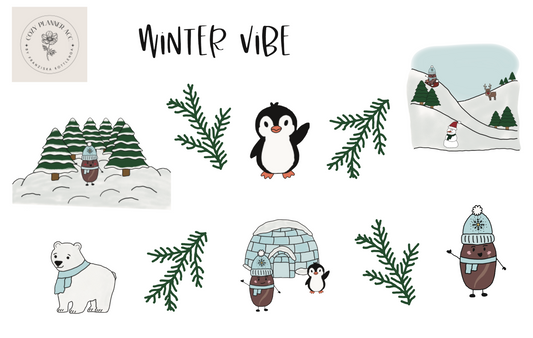Sticker Sheet - Winter Vibe