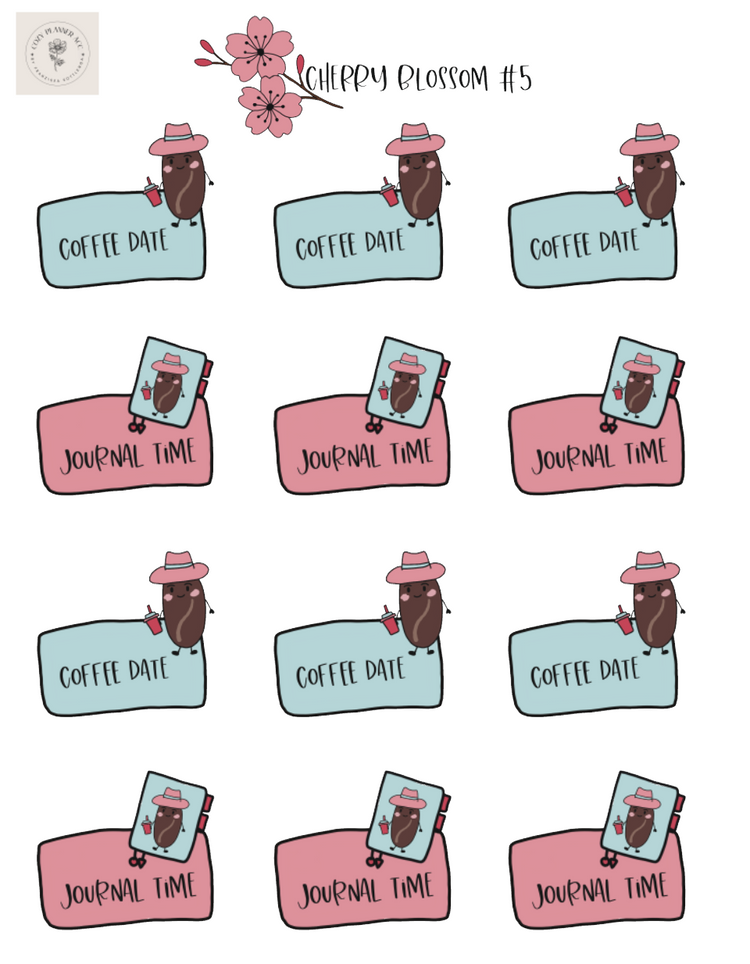 Sticker Sheet - cherryblossom#5