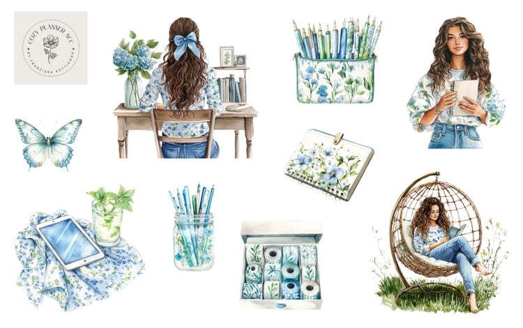 Sticker Sheet - Bloom Planner