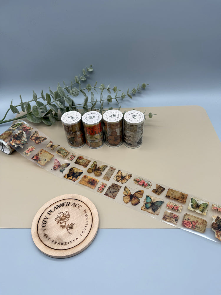 PET Tape - Vintage Tags