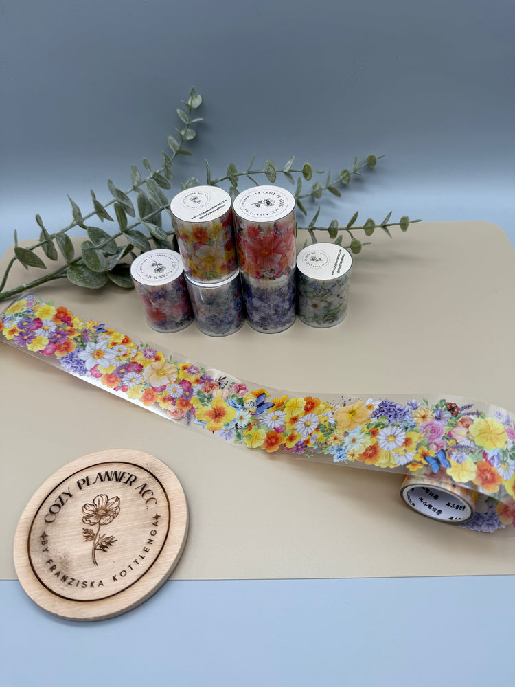 PET Tape - Sea of Flowers