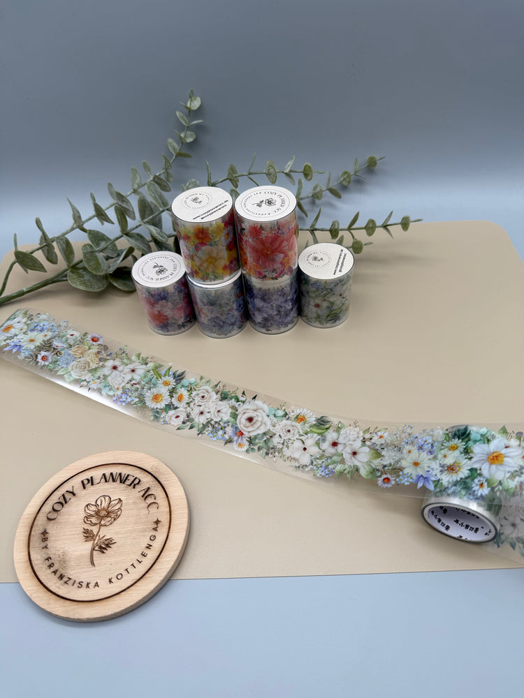 PET Tape - Sea of Flowers