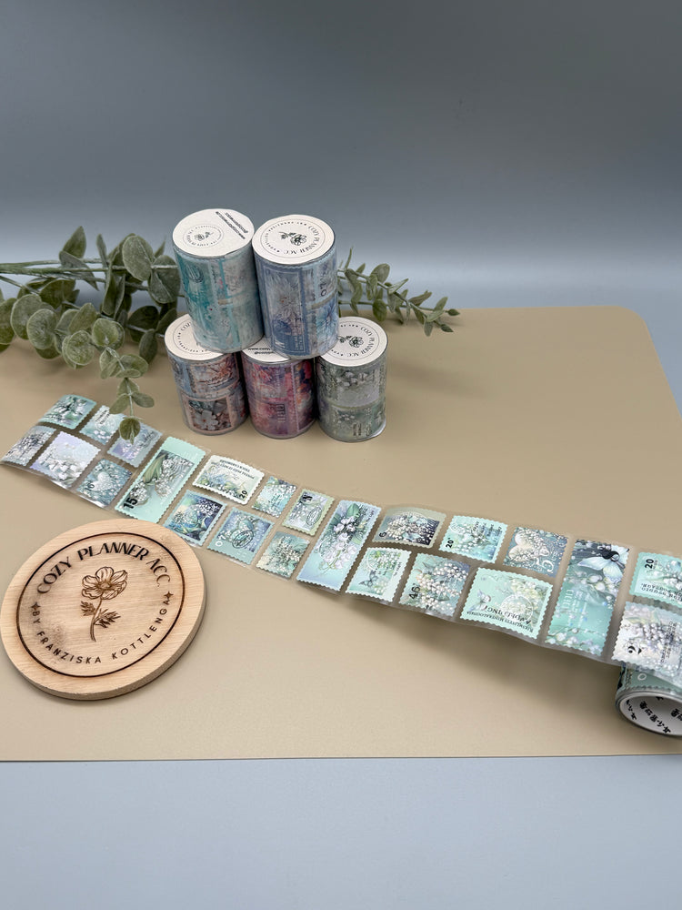 PET Tape - Flower Stamps