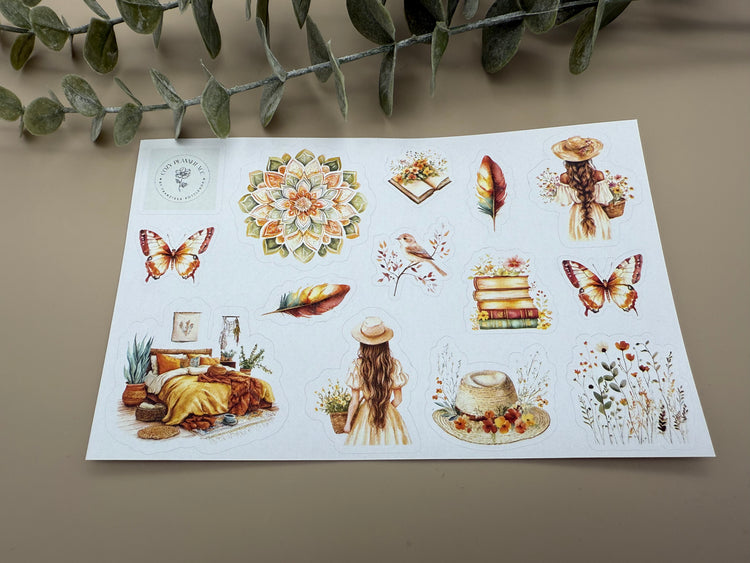Sticker Sheet - Bohemian Spring