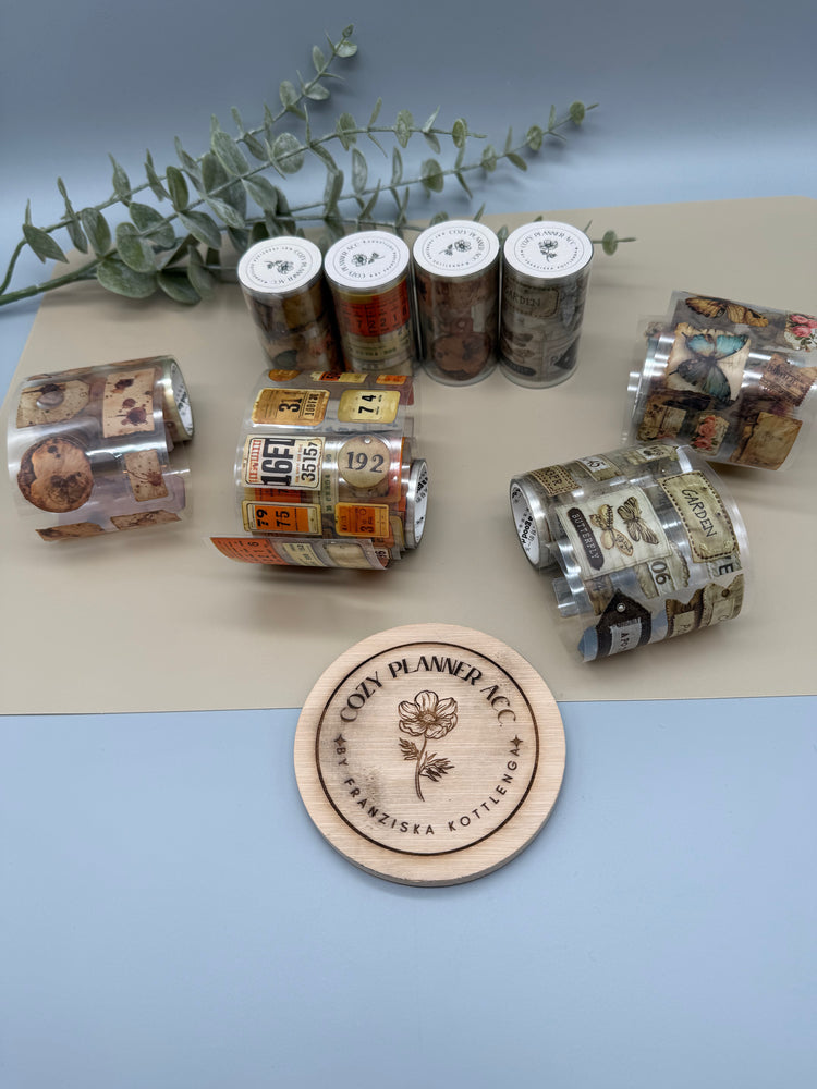 PET Tape - Vintage Tags