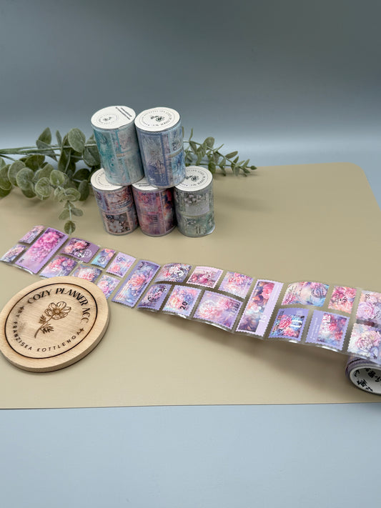 PET Tape - Flower Stamps