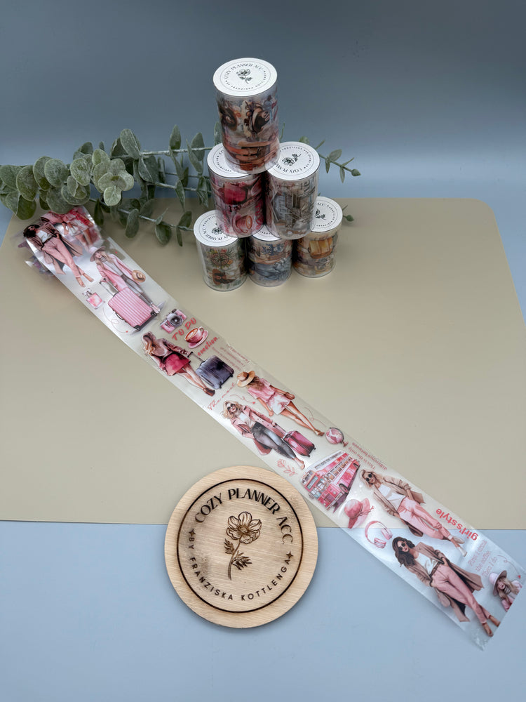 PET Tape - Holiday Girls