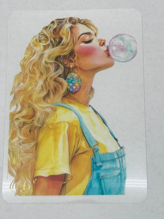 Dashboard PVC - Bubble Girl