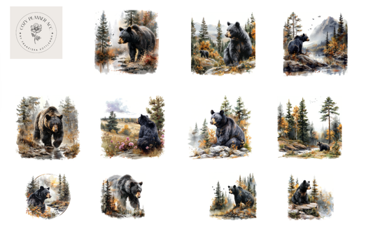 Hoja de pegatinas: La hora del café