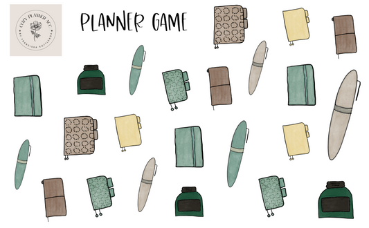 Sticker Sheet -Planner Game