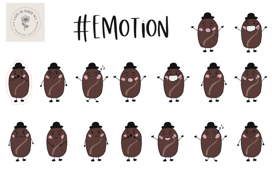 Sticker Sheet - #Emotion