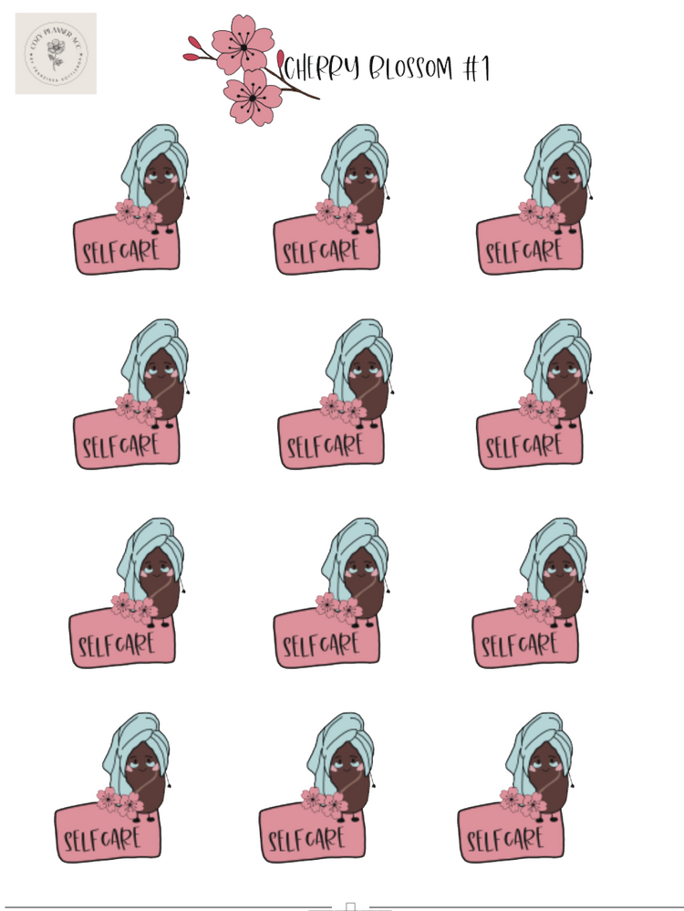 Sticker Sheet - cherryblossom#1