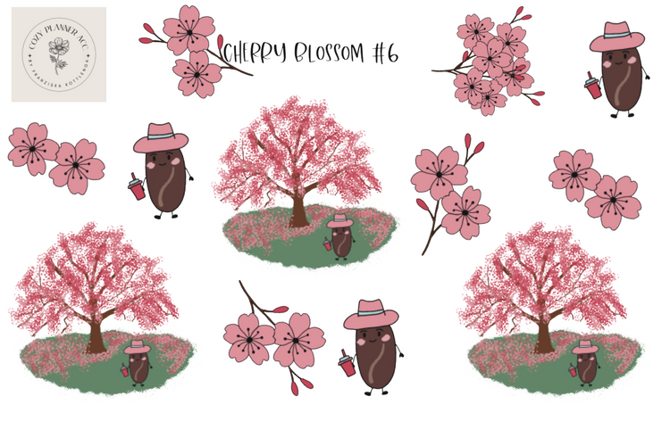 Sticker Sheet - cherryblossom#6