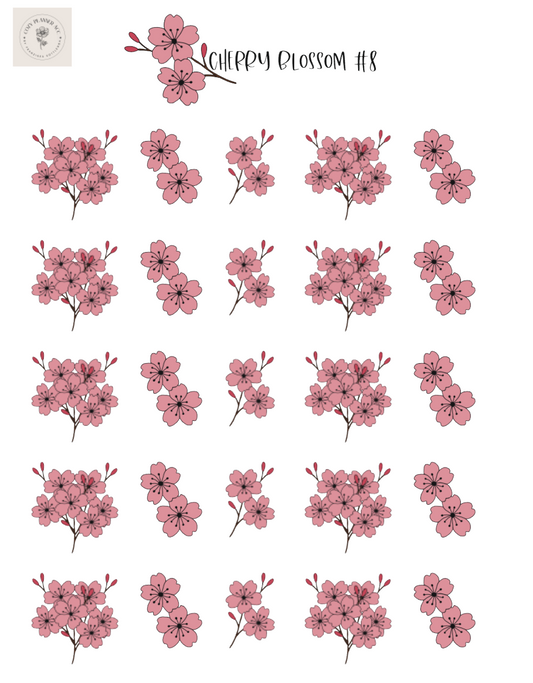 Sticker Sheet - cherryblossom#8