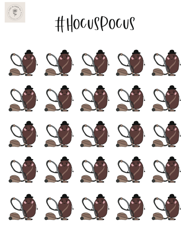 Sticker Sheet - #Hocuspocus