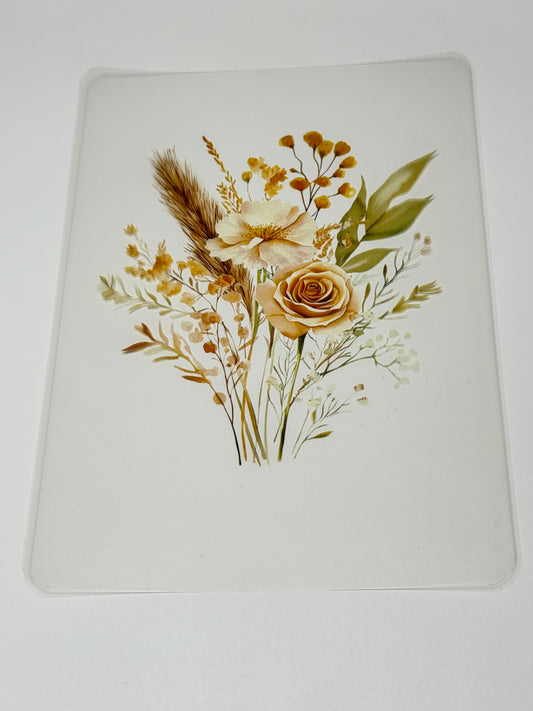 Dashboard PVC - Boho Flowers