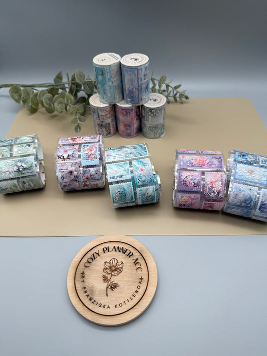 PET Tape - Flower Stamps