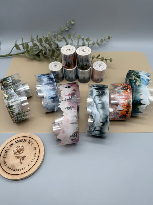 PET Tape - Mountains