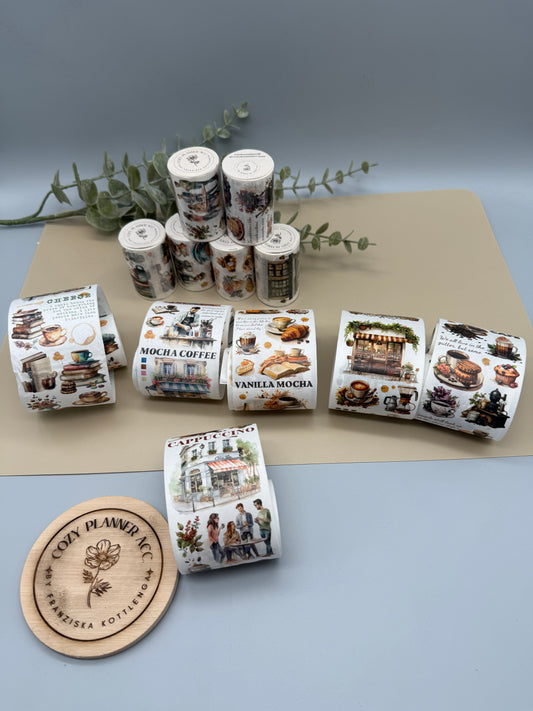 Washi Tape - Coffee Diary